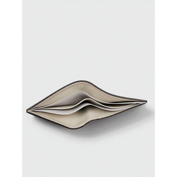 Coach Signature Leather Bifold Wallet – White & Light Gray - Picture 4 of 4